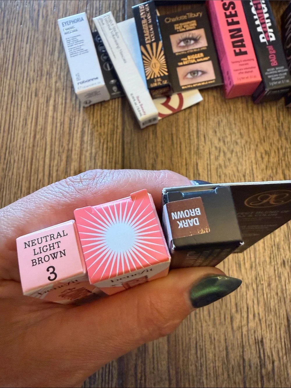 Eyelash and Brow Collection mixed makeup